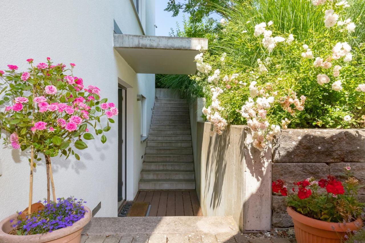 Bodensee Apartment Ueberlingen "Bauhaus Ueber Der Stadt" Exterior foto
